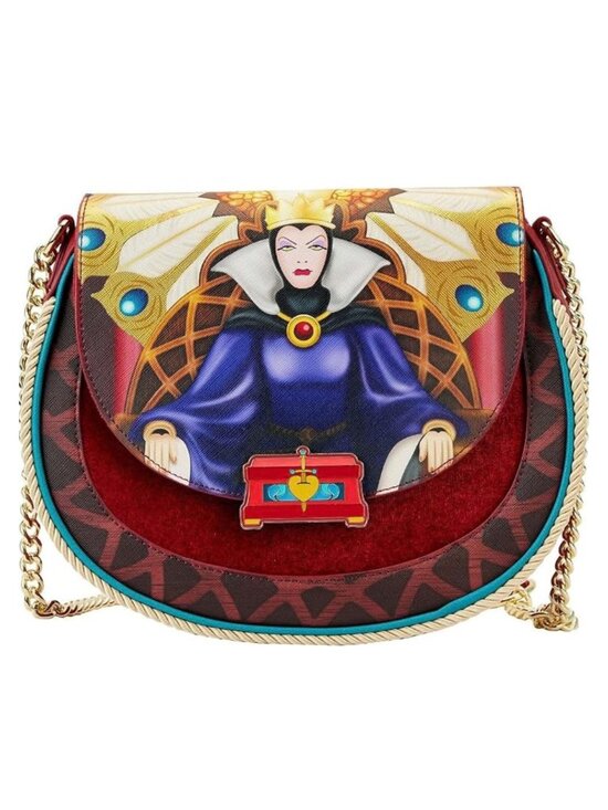 Loungefly Handbags - Loungefly Disney Snow White Evil Queen Throne Crossbody Bag Rare